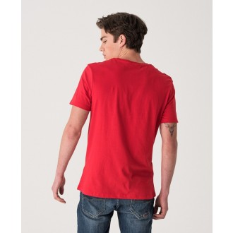 Retrojeans pánské triko DEVIL - Červená