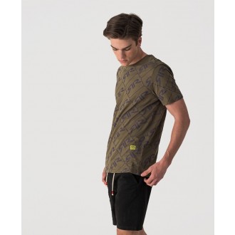 Retrojeans pánské triko GAMER - Kaki
