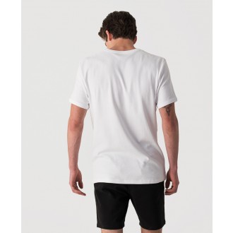 Retrojeans pánské triko JUSTIN - Bílá