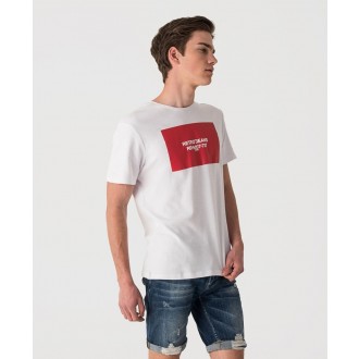 Retrojeans pánské triko LIAM - Bílá